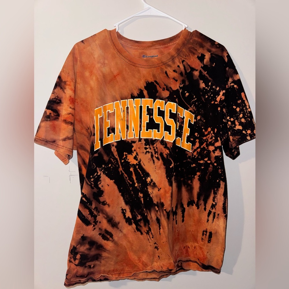 tie dye tennessee champion tee